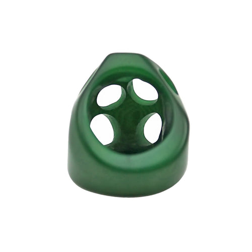 Statement Vegetable Ivory Ring Green