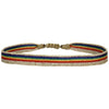 HANDMADE RAINBOW BRACELET IN SHINY GOLD