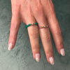 GREEN ONYX RING