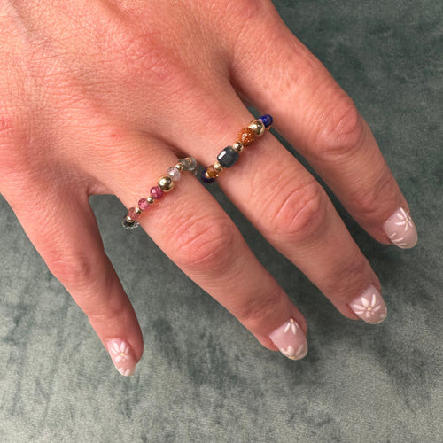 WATERMELON TOURMALINE RING