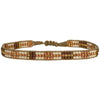 HANDMADE BEADED BRACELET IN NEUTRAL TONES