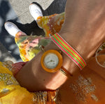 HANDWOVEN NEON BASIC BRACELET IN BRIGHT TONES