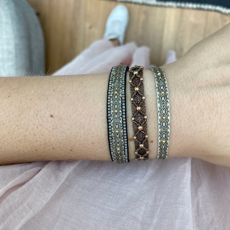 BT INTERMIXED BRACELET IN NEUTRAL TONES