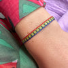 HANDMADE SMILEY RAINBOW BRACELET