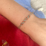 HANDMADE NORA BRACELET WITH INTERMIXED SEMI-PRECIOUS STONES