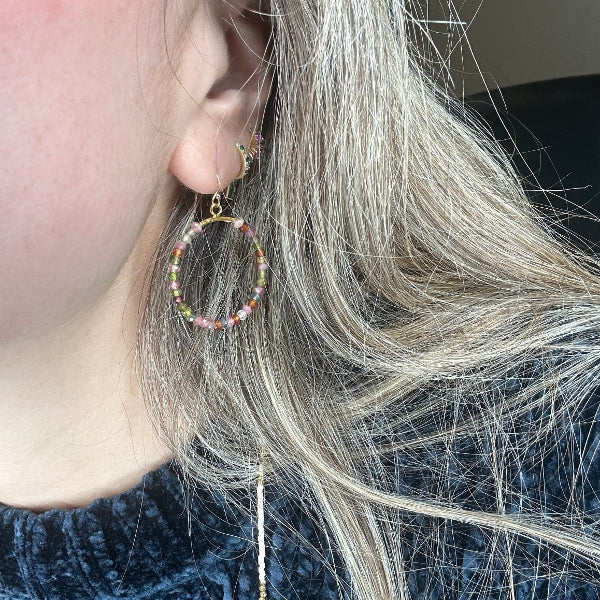 NATURAL GEMSTONES EARRINGS