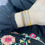 BT BRACELET IN COPPER & BEIGE TONES