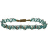 HANDMADE MACRAME BRACELET WITH SILVER FOR KIDS