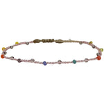 HANDMADE KIDS BRACELET IN SILVER AND PINK TONES