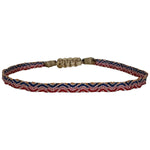 Designed and handwoven to be worn at all times using traditional artisanal handcrafting and techniques that take plenty of time and love  Details:  - Handwoven using Polyester  -Can be worn in the water - Width 3mm