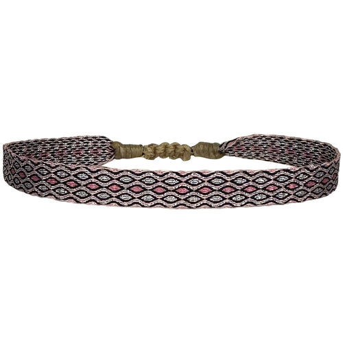 Designed and handwoven to be worn at all times using traditional artisanal handcrafting and techniques that take plenty of time and love  Details:  - Handwoven using Polyester  -Can be worn in the water  - Stainless steel "LeJu London" logo/tag  - Width 5mm