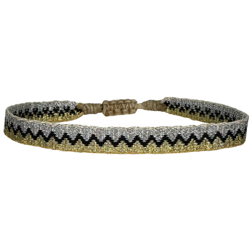 Designed and handwoven to be worn at all times using traditional artisanal handcrafting and techniques that take plenty of time and love  Details:  - Handwoven using Polyester  -Can be worn in the water  - Stainless steel "LeJu London" logo/tag  - Width 5mm