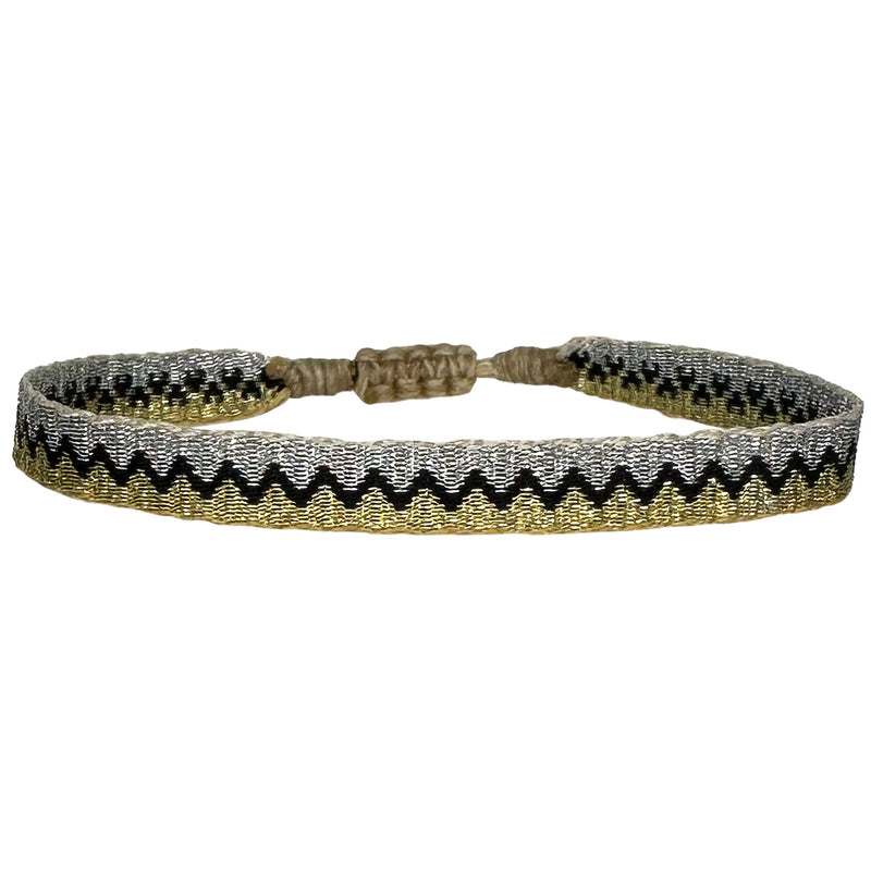 Designed and handwoven to be worn at all times using traditional artisanal handcrafting and techniques that take plenty of time and love  Details:  - Handwoven using Polyester  -Can be worn in the water  - Stainless steel "LeJu London" logo/tag  - Width 5mm