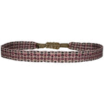 BASIC HANDMADE BRACELET IN PINK AND SILVER TONES