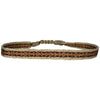 Designed and handwoven to be worn at all times using traditional artisanal handcrafting and techniques that take plenty of time and love  Details:  - Handwoven using Polyester  -Can be worn in the water  - Stainless steel "LeJu London" logo/tag  - Width 5mm