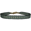 Designed and handwoven to be worn at all times using traditional artisanal handcrafting and techniques that take plenty of time and love  Details:  - Handwoven using Polyester  -Can be worn in the water  - Stainless steel "LeJu London" logo/tag  - Width 5mm