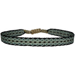 Designed and handwoven to be worn at all times using traditional artisanal handcrafting and techniques that take plenty of time and love  Details:  - Handwoven using Polyester  -Can be worn in the water  - Stainless steel "LeJu London" logo/tag  - Width 5mm