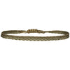 Designed and handwoven to be worn at all times using traditional artisanal handcrafting and techniques that take plenty of time and love  Details:  - Handwoven using Polyester  -Can be worn in the water  - Stainless steel "LeJu London" logo/tag  - Width 3mm