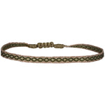 Designed and handwoven to be worn at all times using traditional artisanal handcrafting and techniques that take plenty of time and love  Details:  - Handwoven using Polyester  -Can be worn in the water  - Stainless steel "LeJu London" logo/tag  - Width 3mm