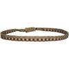 Designed and handwoven to be worn at all times using traditional artisanal handcrafting and techniques that take plenty of time and love  Details:  - Handwoven using Polyester  -Can be worn in the water  - Stainless steel "LeJu London" logo/tag  - Width 3mm