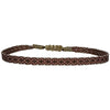 Designed and handwoven to be worn at all times using traditional artisanal handcrafting and techniques that take plenty of time and love  Details:  - Handwoven using Polyester  -Can be worn in the water  - Stainless steel "LeJu London" logo/tag  - Width 3mm