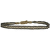 Designed and handwoven to be worn at all times using traditional artisanal handcrafting and techniques that take plenty of time and love  Details:  - Handwoven using Polyester  -Can be worn in the water  - Stainless steel "LeJu London" logo/tag  - Width 3mm