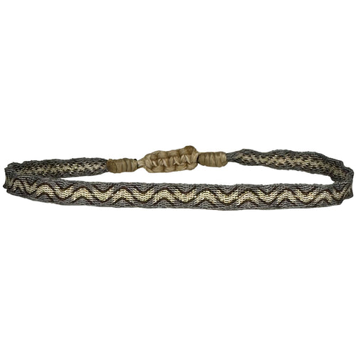 Designed and handwoven to be worn at all times using traditional artisanal handcrafting and techniques that take plenty of time and love  Details:  - Handwoven using Polyester  -Can be worn in the water  - Stainless steel "LeJu London" logo/tag  - Width 3mm