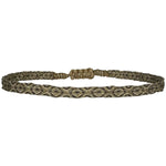 Designed and handwoven to be worn at all times using traditional artisanal handcrafting and techniques that take plenty of time and love  Details:  - Handwoven using Polyester  -Can be worn in the water  - Stainless steel "LeJu London" logo/tag  - Width 3mm