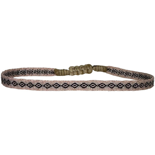 Designed and handwoven to be worn at all times using traditional artisanal handcrafting and techniques that take plenty of time and love  Details:  - Handwoven using Polyester  -Can be worn in the water  - Stainless steel "LeJu London" logo/tag  - Width 3mm