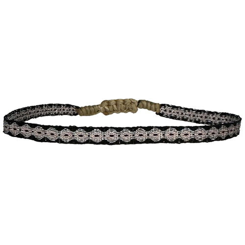 Designed and handwoven to be worn at all times using traditional artisanal handcrafting and techniques that take plenty of time and love  Details:  - Handwoven using Polyester  -Can be worn in the water  - Stainless steel "LeJu London" logo/tag  - Width 3mm