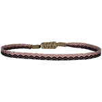 Designed and handwoven to be worn at all times using traditional artisanal handcrafting and techniques that take plenty of time and love  Details:  - Handwoven using Polyester  -Can be worn in the water  - Stainless steel "LeJu London" logo/tag  - Width 3mm