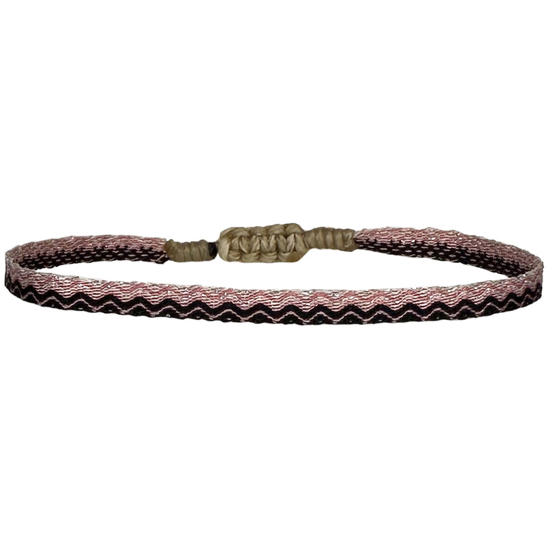 Designed and handwoven to be worn at all times using traditional artisanal handcrafting and techniques that take plenty of time and love  Details:  - Handwoven using Polyester  -Can be worn in the water  - Stainless steel "LeJu London" logo/tag  - Width 3mm