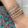 HANDMADE BRACELET IN GOLD AND BROWN TONES