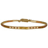 HANDMADE BRACELET IN GOLD AND BROWN TONES
