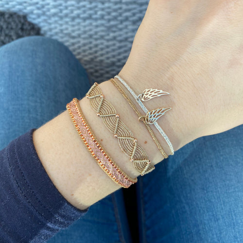 SILVER WING BRACELET