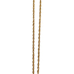 ROPE CHAIN GOLD NECKLACE