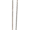 CURB TRACE CHAIN SILVER NECKLACE