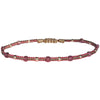 STONE SAND BRACELET IN PINK AND GOLD