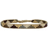This cool bracelet is handwoven by our team of artisans in Colombia using Japanese glass beads.   Wear it with your favourite accessories !  Details:      Women Bracelet     Japanese glass beads     Handwoven adjustable bracelet     Width 5mm     Can be worn in the  water