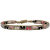 This cool bracelet is handwoven by our team of artisans in Colombia using Japanese glass beads.   Wear it with your favourite accessories !  Details:      Women Bracelet     Japanese glass beads     Handwoven adjustable bracelet     Width 5mm     Can be worn in the  water