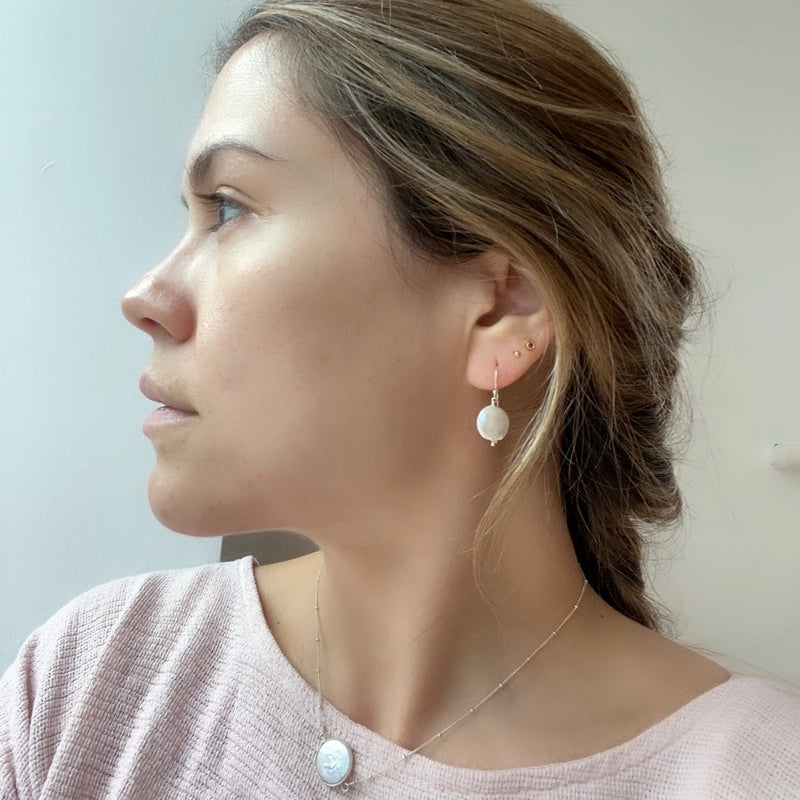 PEARL NECKLACE IN SILVER