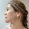 RUBY & GOLD EARRINGS