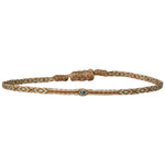 BLACK DIAMOND HANDWOVEN BRACELET SET IN NEUTRAL TONES