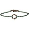 TURQUOISE HOOP BRACELET