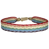 You are powerful, strong and creative. You are capable of great things. You have the ability to create anything you want in your life. This magnificent design is handwoven using 160 threads, it takes for our master artisans 1 hour and 20 minutes to weave each bracelet. Details:  - Handwoven using Polyester  - Can be worn in the water - Width 8 mm  -Adjustable bracelet  -Women bracelet -Pride bracelet