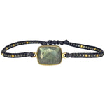 HANDMADE LABRADORITE STONE BRACELET
