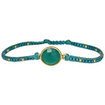 HANDMADE GREEN ONYX STONE BRACELET