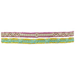 MULTICOLOR SET OF TWO BRACELETS