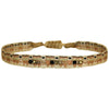 HANDWOVEN COLOURZIP BRACELET IN NEUTRAL TONES