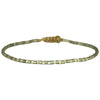 THIN BRACELET IN OYSTER GREY & SILVER